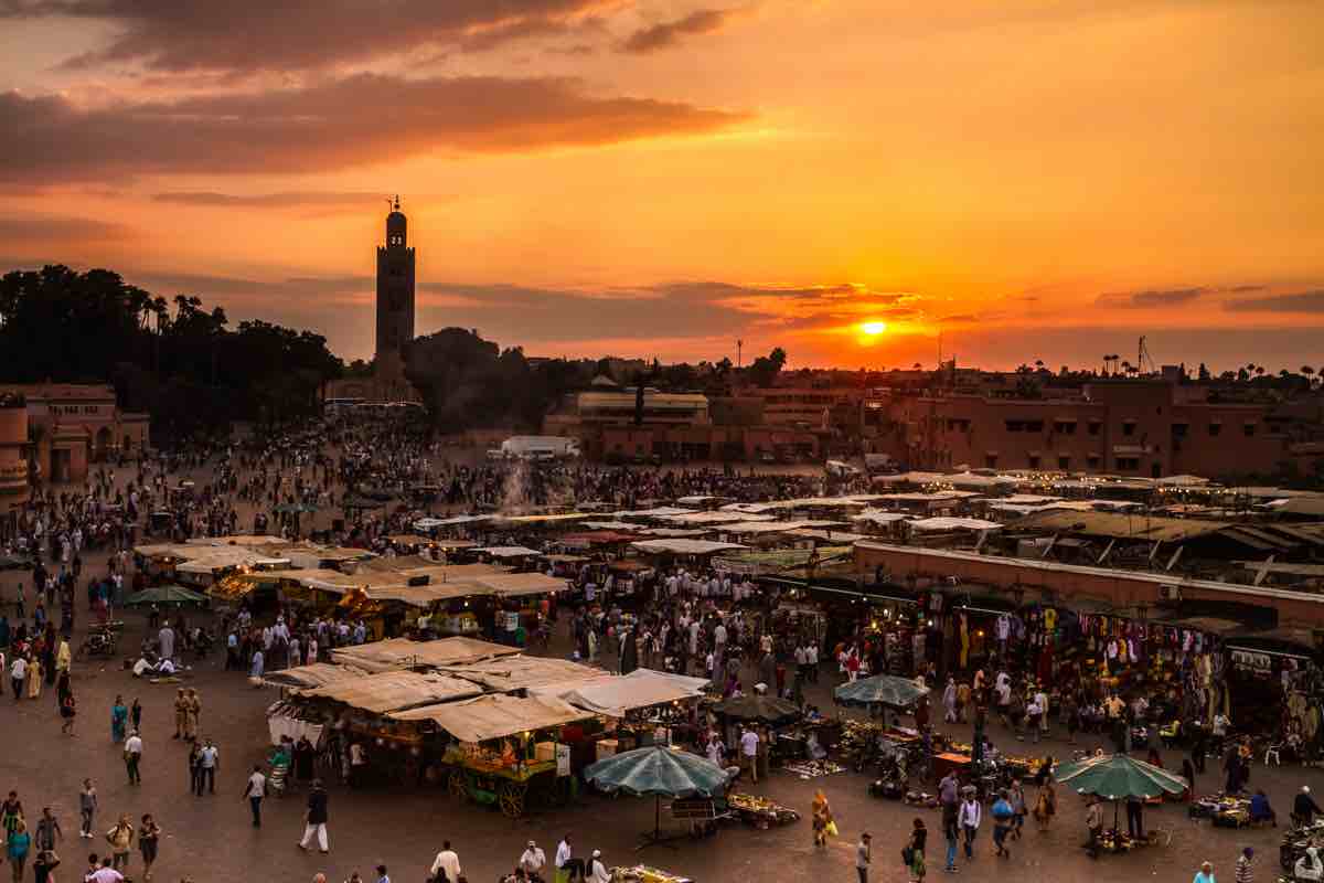 Viaggio di Gruppo in Marocco - Marrakech Jamaa el Fna